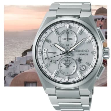 【SEIKO 精工】Astron GPS衛星定位 鈦金屬計時手錶 送禮推薦(5X83-0AE0S /SSH159J1)