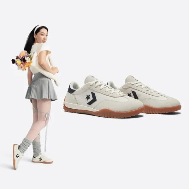 【CONVERSE品牌旗艦店】RUN STAR TRAINER OX 低筒 流星復古運動鞋 休閒鞋 德訓鞋 男鞋 女鞋(A08262C)