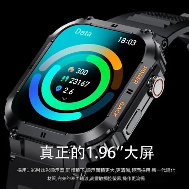 【MIVSEN】K57PRO 智慧型通話手錶(24小時心率血氧  運動手環)