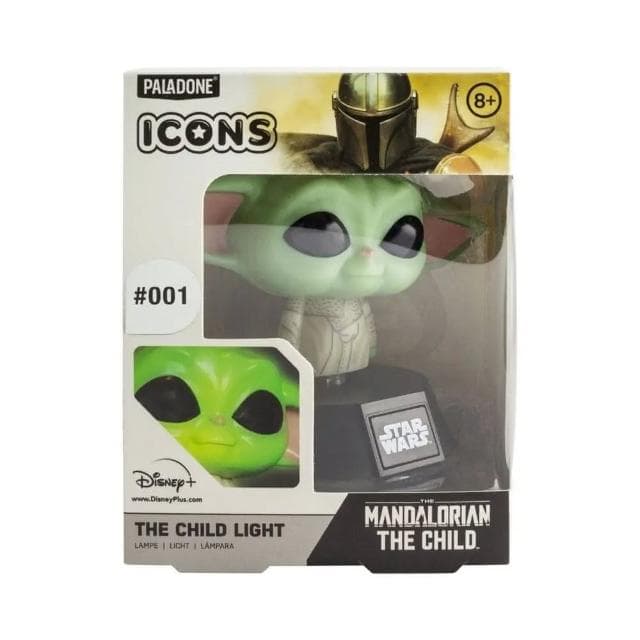 【Paladone UK】星際大戰 STAR WARS 尤達寶寶 尤達發光小夜燈 ICON系列(送禮 生日禮物 造型燈)