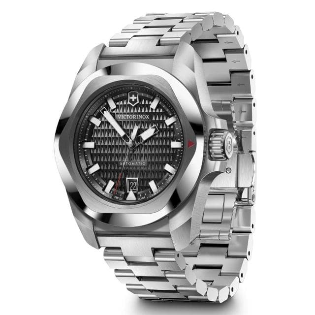 【VICTORINOX 瑞士維氏】I.N.O.X. Automatic機械錶套組 41mm 送禮推薦(VISA-242019)