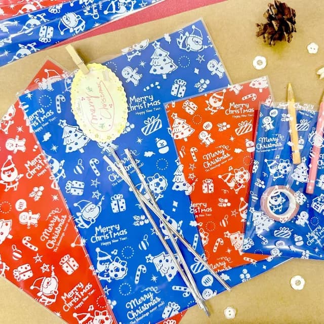 【SEASON 四季紙品禮品】聖誕禮物袋 大(聖誕節限定 禮物袋 XC3501-05~06)