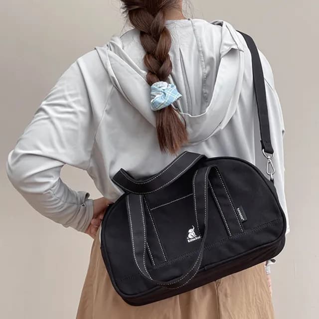 【WHOSE BAG】情人節禮物 經典文藝復古多功能帆布包 NO.WBKK066(女側背包 女斜背包 女手提包 女肩背包 健身
