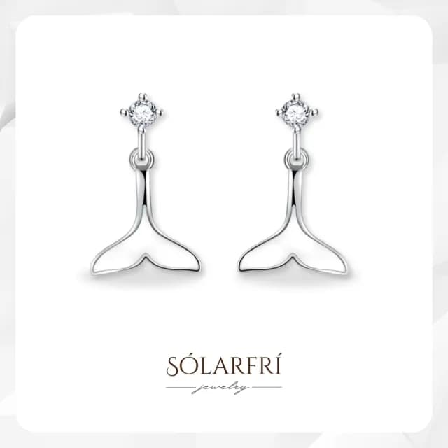 【SOLARFRi】銀針耳環｜閃耀輕奢小眾款親膚低敏 附品牌禮盒包裝(閨蜜情人女友母親老婆禮物)