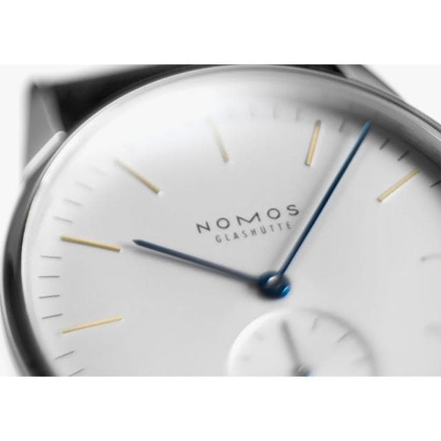 【NOMOS】Orion系列 手動上鍊 小秒針 機械腕錶 母親節 禮物 推薦 38mm(384)