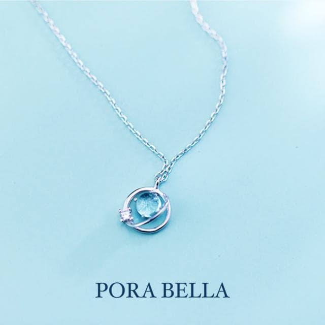 【Porabella】925純銀手鍊 星球手鍊 月光石手鍊 月光石項鍊 鋯石手鍊 情人節禮物 送女友 Bracelet