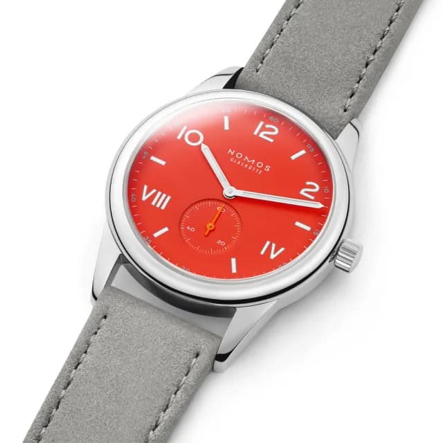【NOMOS】Club系列 手動上鍊 小秒針 時尚機械腕錶 畢業禮物 送禮 推薦 38.5mm(723)