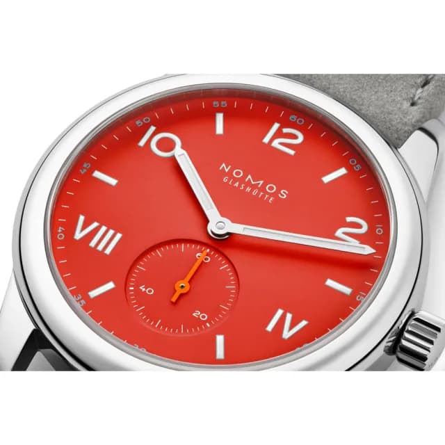 【NOMOS】Club系列 手動上鍊 小秒針 時尚機械腕錶 七夕 情人節 禮物 送禮 推薦 36mm(716.GB)