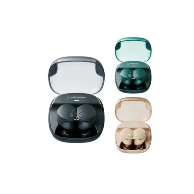 【audio-technica 鐵三角】ATH-CKS50TW2 重低音降噪真無線耳機(贈收納包)