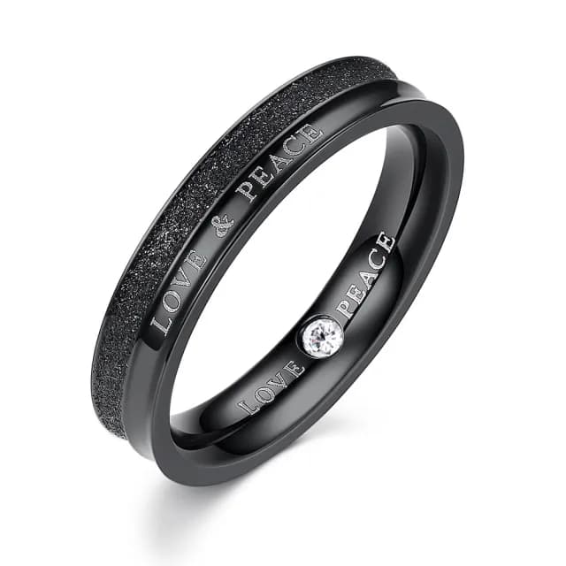 【GIUMKA】鋼戒指-黑色-男戒(禮物推薦)