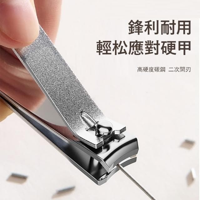 【Gabor】德係精工指甲刀套裝 4件套 不鏽鋼修甲工具 交換禮物(玻璃銼/挖耳勺/指甲剪)