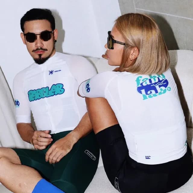 【FABBLAB】FABBLAB.CC OFF SHORE JERSEY WHITE 短袖車衣(車衣)