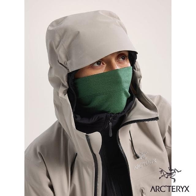 【Arcteryx 始祖鳥官方直營】Rho 輕量羊毛圍脖(伊甸綠)