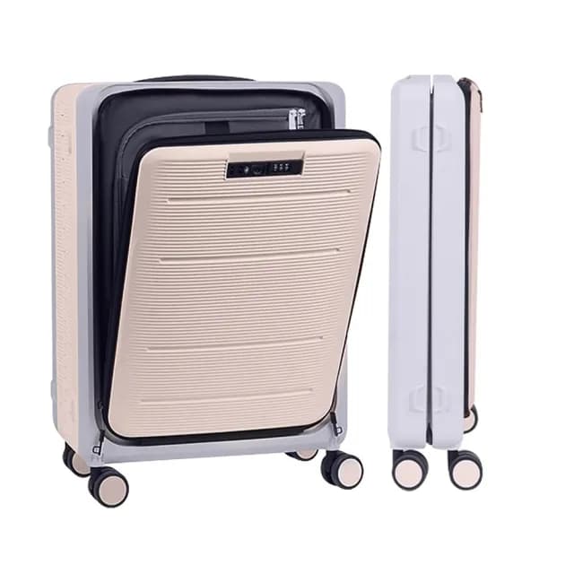 20吋 前開式折疊行李箱(拉桿箱/登機箱/學生行李箱/商務旅行)