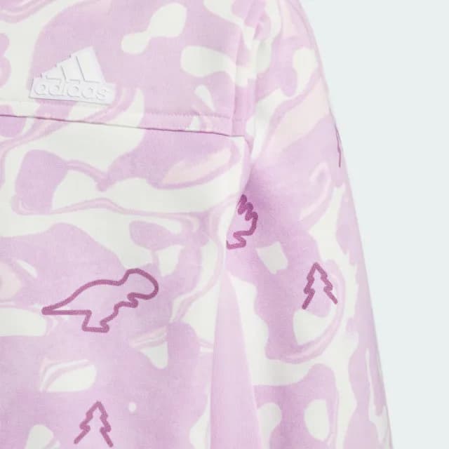 【adidas 愛迪達】運動外套 童裝 IQ1313