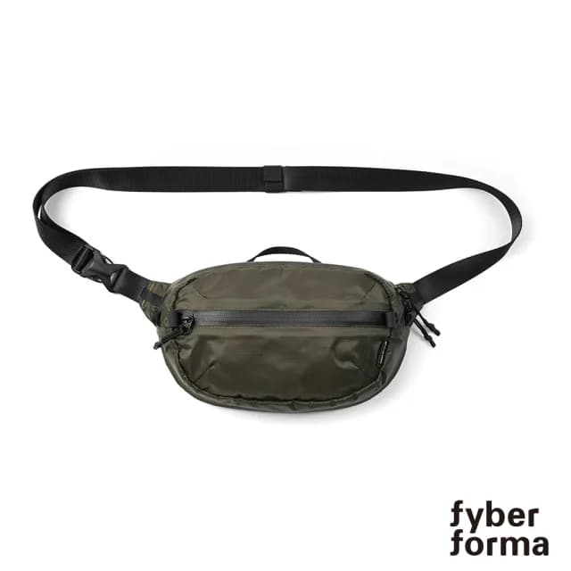【Fyber Forma】情人節禮物 RD1 斜背腰包(橄欖綠色)