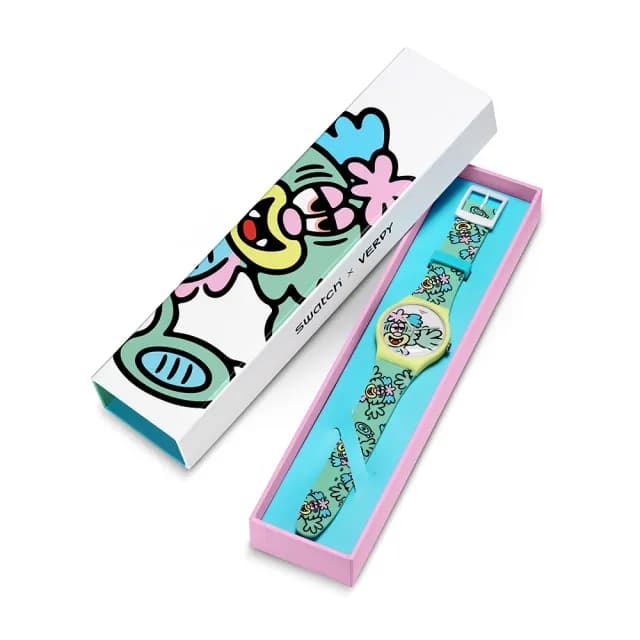 【SWATCH】VISTY BY VERDY 經典手錶/男錶/女錶/瑞士製造 SO29Z140(41mm)