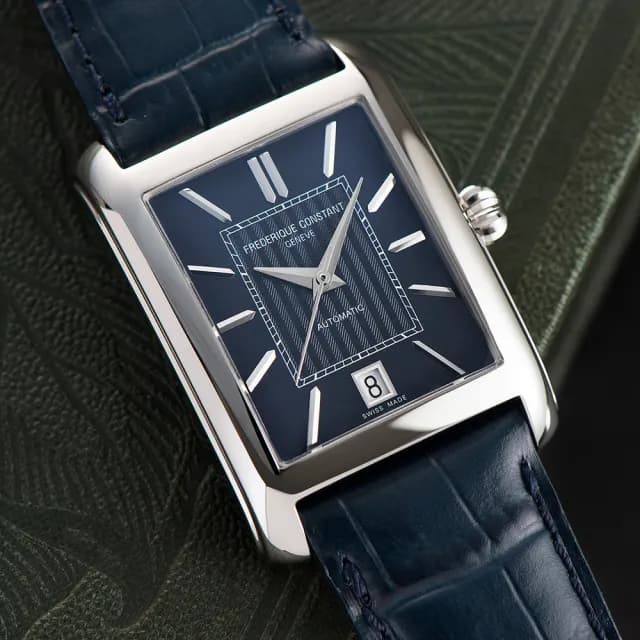 【CONSTANT 康斯登】Classics Carree 方形典雅機械錶 禮物 送禮 推薦(FC-303N4C6)