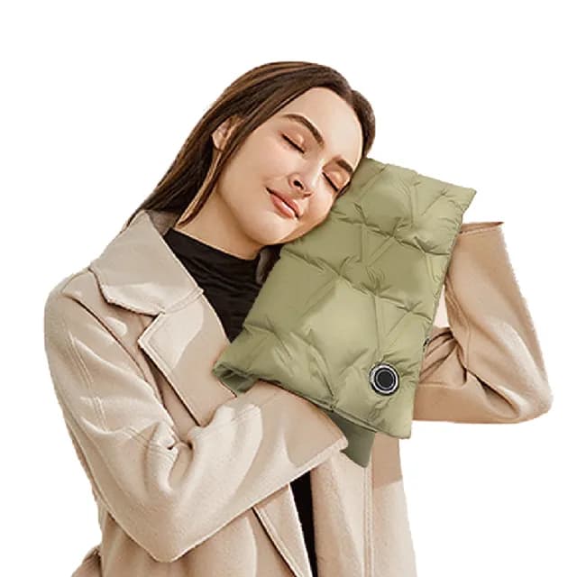 【MOREJIA】usb石墨烯發熱暖暖寶 快速發熱 三檔可調溫 電暖袋 暖手寶 暖手袋 暖暖包(高規格羽絨暖手袋)