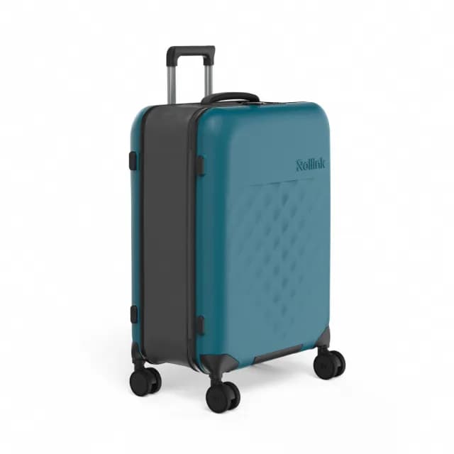 【Rollink】VEGA 360 超隱形 摺疊行李箱 21吋四輪(摺疊輕薄大容量 防刮防潑水)
