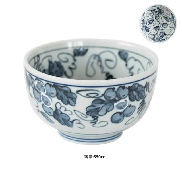 【Ciao Li 僑俐】日本製甜菜根京丼碗五入禮盒組(送禮好物 入厝 飯碗禮盒)
