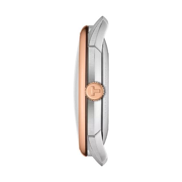 【TISSOT 天梭】杜魯爾系列 紳士機械腕錶 母親節 禮物 推薦(T1394072203800)