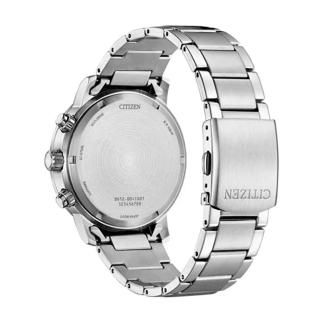 【CITIZEN 星辰】Chronograph系列 時尚光動能計時腕錶 七夕 情人節 送禮 推薦(CA0840-87X)