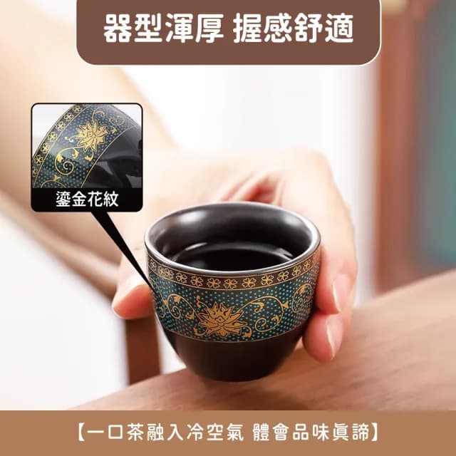 泡茶用具 泡茶組 泡茶茶壺 蓋碗茶具組 泡茶杯 茶具茶器 喝茶禮盒 180-TA6S(泡茶茶具 泡茶器 露營茶具)
