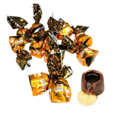 【甜園】萊卡萊姆酒巧克力 1000g 買10送1共11包(爆漿巧克力 交換禮物 聖誕 年節禮盒 巧克力 酒糖)