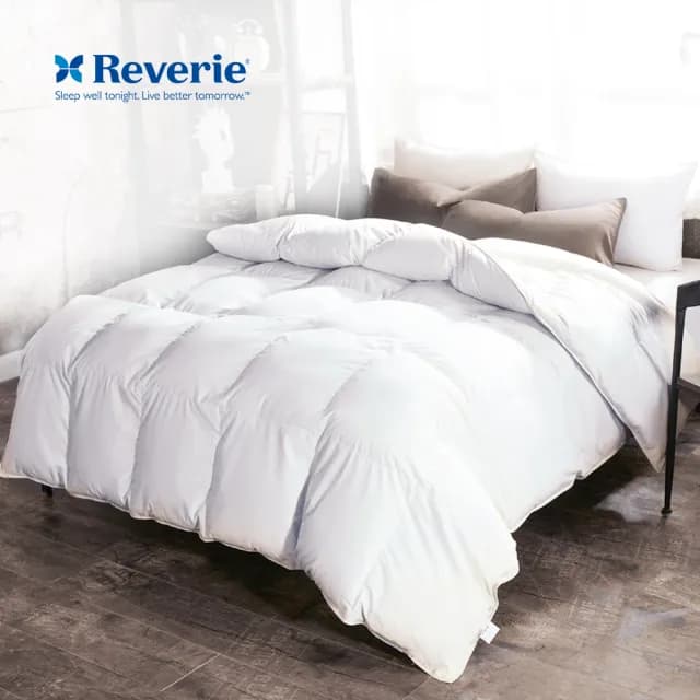 【Reverie 幻知曲】頂級水鳥羽絨被 6X7 180x210(80支純棉布 95%羽絨球 5%羽毛)