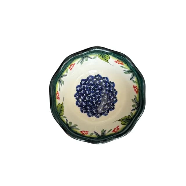 【Royal Duke】波蘭風5吋碗2入*買一送一(入厝禮 交換禮物 餐具 飯碗 點心碗 花草藝術風 手工)