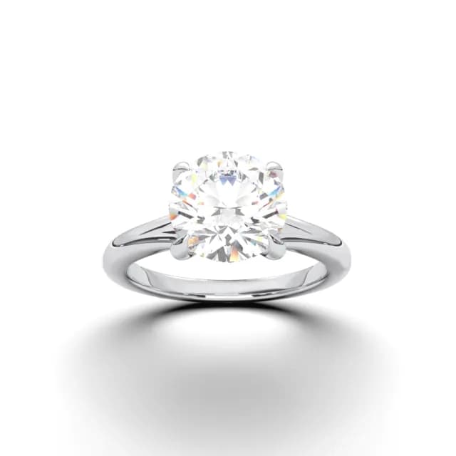 【鉅曜】GIA 1克拉 Solitaire 圓鑽戒(培育鑽石 18K)