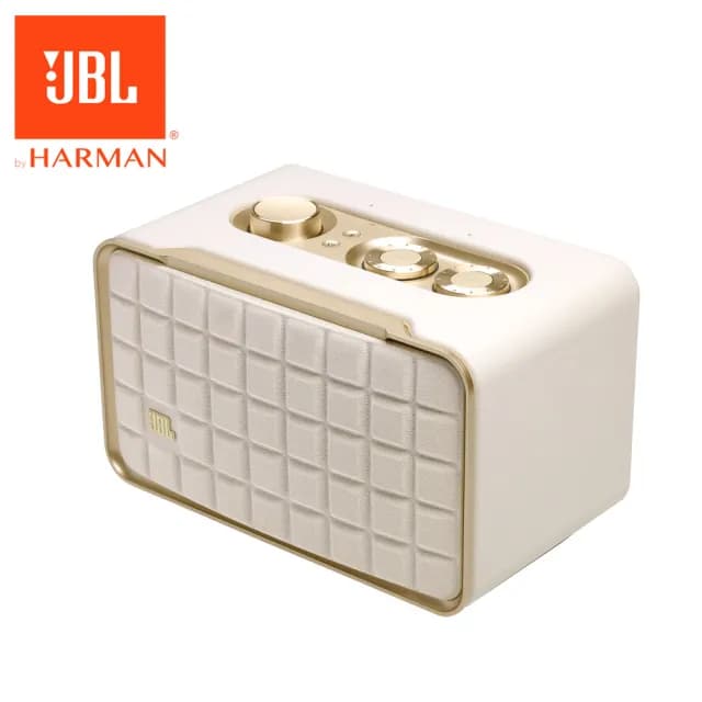 【JBL】Authentics 200 家用語音串流藍牙音響(白色)