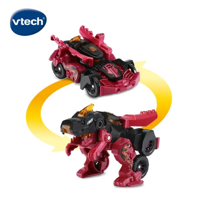 【Vtech】2合1聲光變形恐龍車-多款任選(玩具禮物最佳推薦)