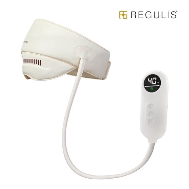 【日本 REGULIS】AI Plus升級款頭眼美顏舒壓按摩器/米GN2401(頭部按壓 眼部按摩 美顏機 / 母親節禮物)