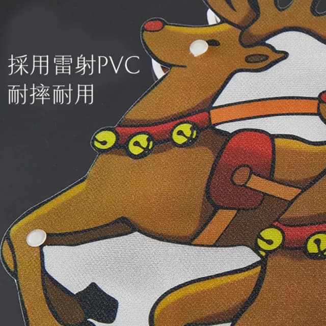 【啾愛你】新款聖誕LED吸盤彩繪燈(聖誕裝飾燈 櫥窗吸盤燈 聖誕節裝飾 吸盤燈 LED裝飾 交換禮物 聖誕禮物)