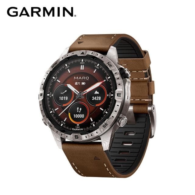 【GARMIN】MARQ Gen 2 非凡時刻系列 Adventurer探險者 - 大馬士革鋼典藏版