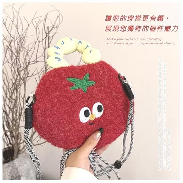 【日系搭配】可愛卡通側背包(手機包 學生 禮物 女用 斜背包 單肩包 隨身小包 交換禮物)