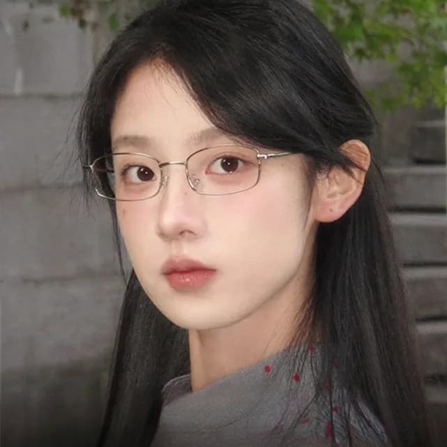 【LEEHER】情人節禮物 眼鏡/小鏡框/窄框眼鏡/長方形眼鏡/金絲眼鏡/氣質眼鏡/小臉神器/銀框眼鏡/復古眼鏡/附