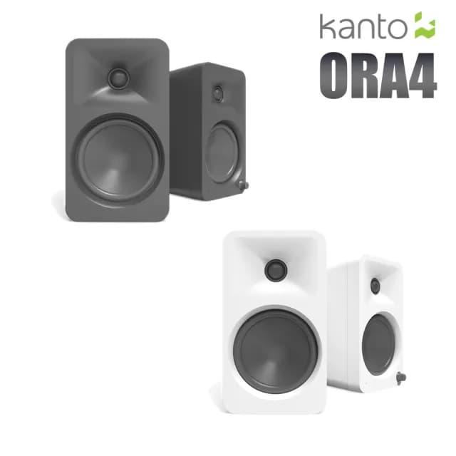 【Kanto】ORA4 藍牙立體聲書架喇叭