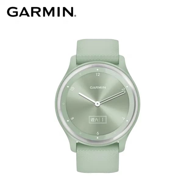 【GARMIN】vivomove Sport 指針智慧腕錶