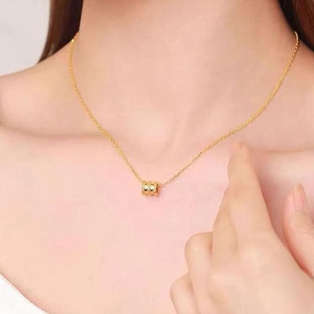 【Penny珮妮】999黃金迷你波點項鍊(母親節禮物 交換禮物 送女友 生日禮物 情人節 尾牙 新年禮物 結婚)