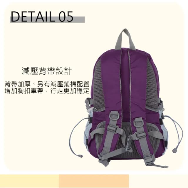 【Roberta Juden】情人節禮物 小背包 安心背開拉鍊 輕量防潑水(防水包 R702-亮橘色)