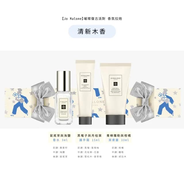 【Jo Malone】璀璨復古派對 香氛拉炮(國際航空版)