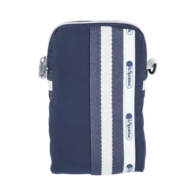 【Lesportsac】隨身小包 手機包 送禮 禮物 女包 男包 情人節禮物(滾邊深海藍)