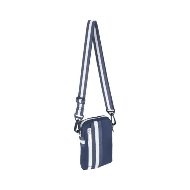 【Lesportsac】隨身小包 手機包 送禮 禮物 女包 男包 情人節禮物(滾邊深海藍)