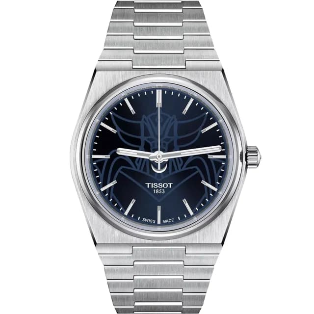 【TISSOT 天梭 官方授權】PRX 無敵鐵金剛 金剛戰神 聯名特別款 機械錶-40mm 禮物 推薦(T1374071104102)