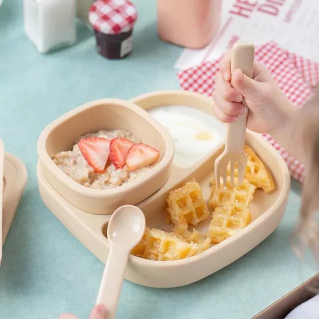 【hegen 總代理】成長餐桌兒童餐具｜點心碗