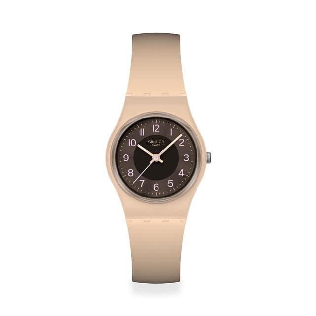 【SWATCH】Swatch Lady 原創系列手錶 ESPRESSO CHARM 女錶 手錶 瑞士錶 錶(25mm)