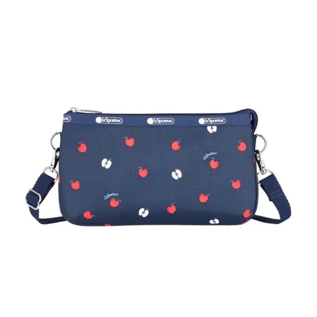 【Lesportsac】手拿斜背兩用包 送禮 禮物 女包 男包 情人節禮物(小蘋果)